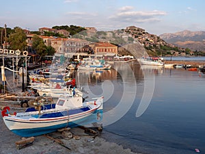 Harbor in Molyvos